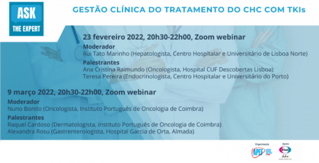 Está a chegar o "Ask The Expert: Gestão clínica do tratamento do CHC com TKIs"