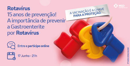 Marque na agenda: webinar da MSD "A importância de prevenir a Gastroentrite por Rotavírus"