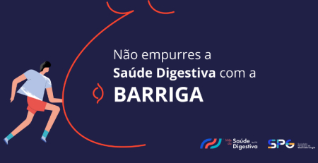 SPG apresenta campanha “Não empurres a Saúde Digestiva com a barriga”