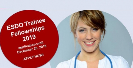 ESDO Trainee Fellowships 2019: prazo de candidatura termina em dezembro