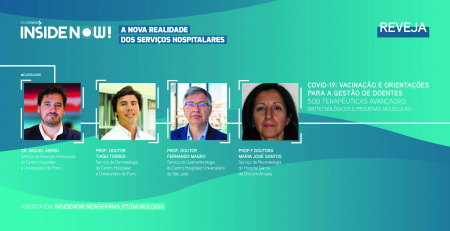 Reveja o webinar "COVID-19: Vacinação e orientações para a gestão de doentes sob terapêuticas avançadas"