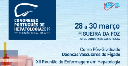 Congresso Português de Hepatologia 2019: faltam menos de duas semanas para terminar o prazo de inscrições