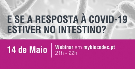 E se a resposta à COVID-19 estiver no intestino? Webinar responde