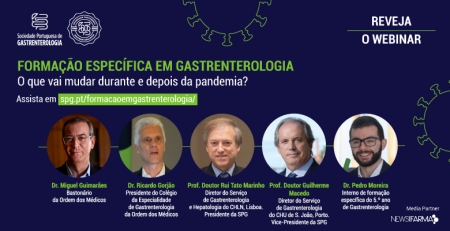 Formação específica em Gastrenterologia. O que vai mudar durante e depois da pandemia?